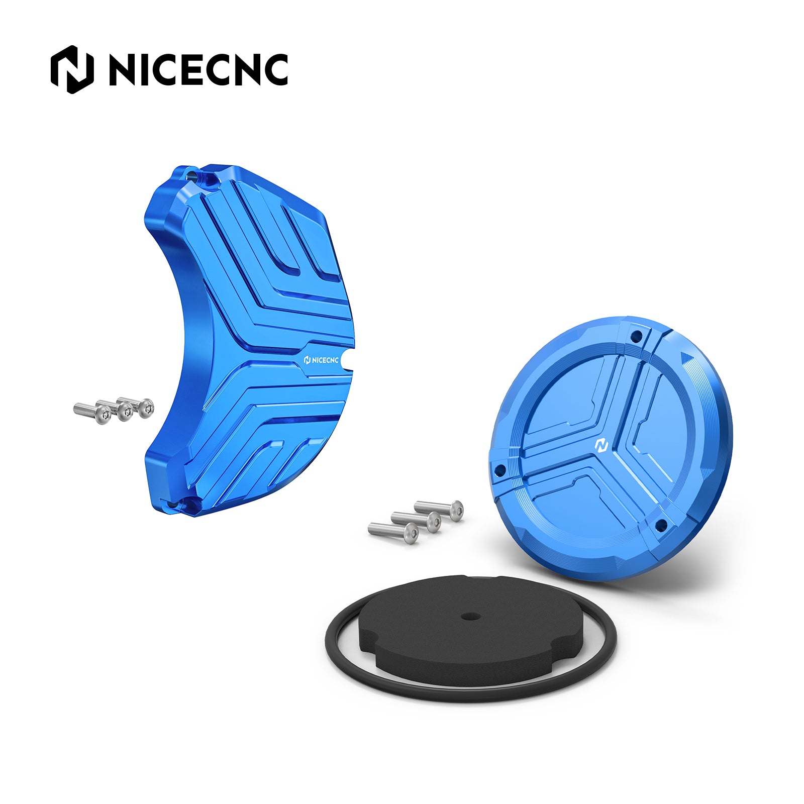 ATV Clutch Cover Insert + Water Pump Guard For Yamaha Banshee 350