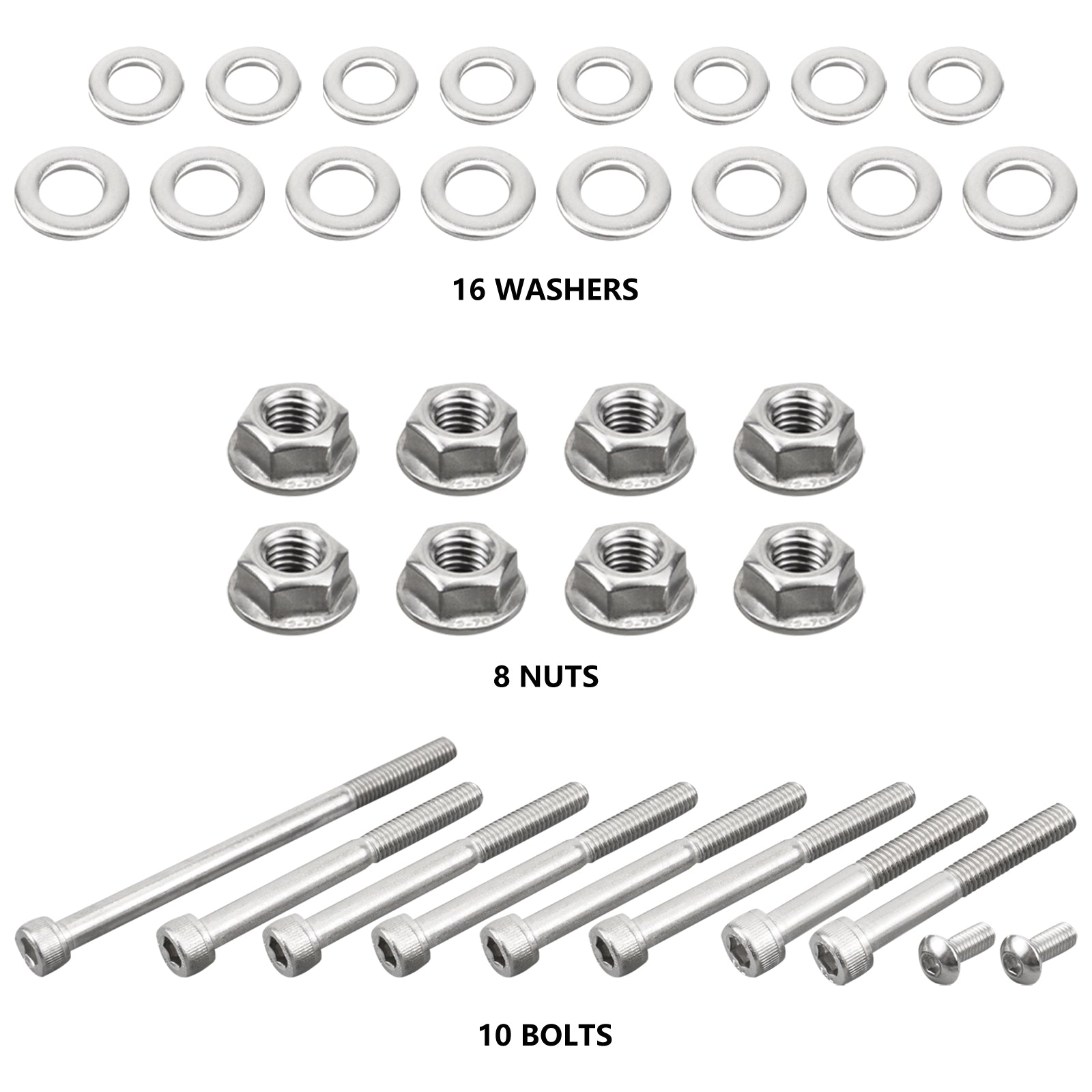 ATV Crankcase Crank Case Mount Bolts Screws Nuts Kit For Yamaha Banshee 350 YFZ350