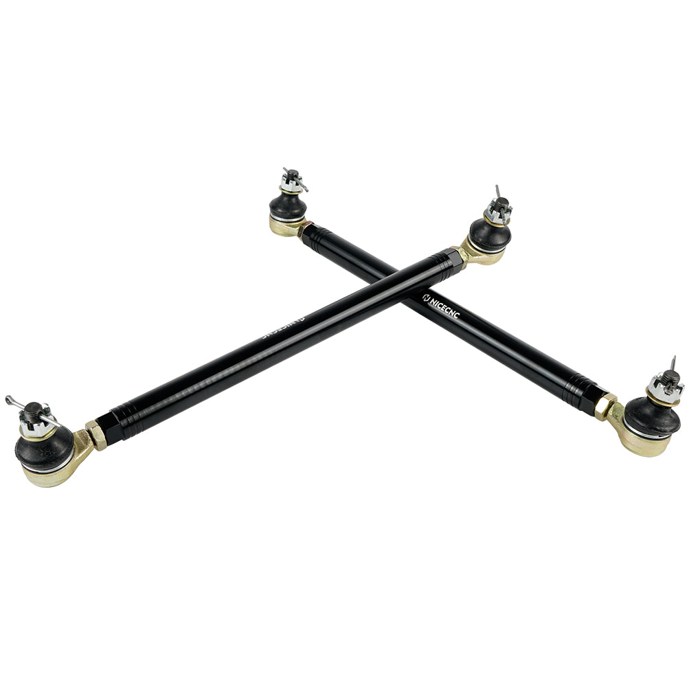 ATV Tie Rods w/Tie Rod Ends Ball Joints Kit For Yamaha Banshee Wolverine 350