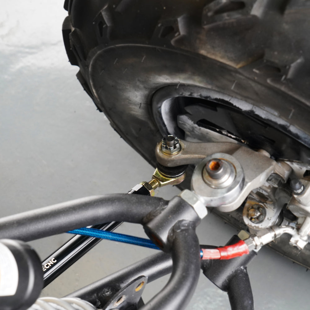 ATV Tie Rods w/Tie Rod Ends Ball Joints Kit For Yamaha Banshee Wolverine 350