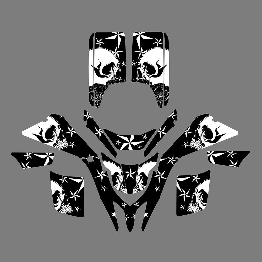 ATV Graphics Decals Stickers Kit For Yamaha Blaster 200 YFS200 1988-2006 All Years