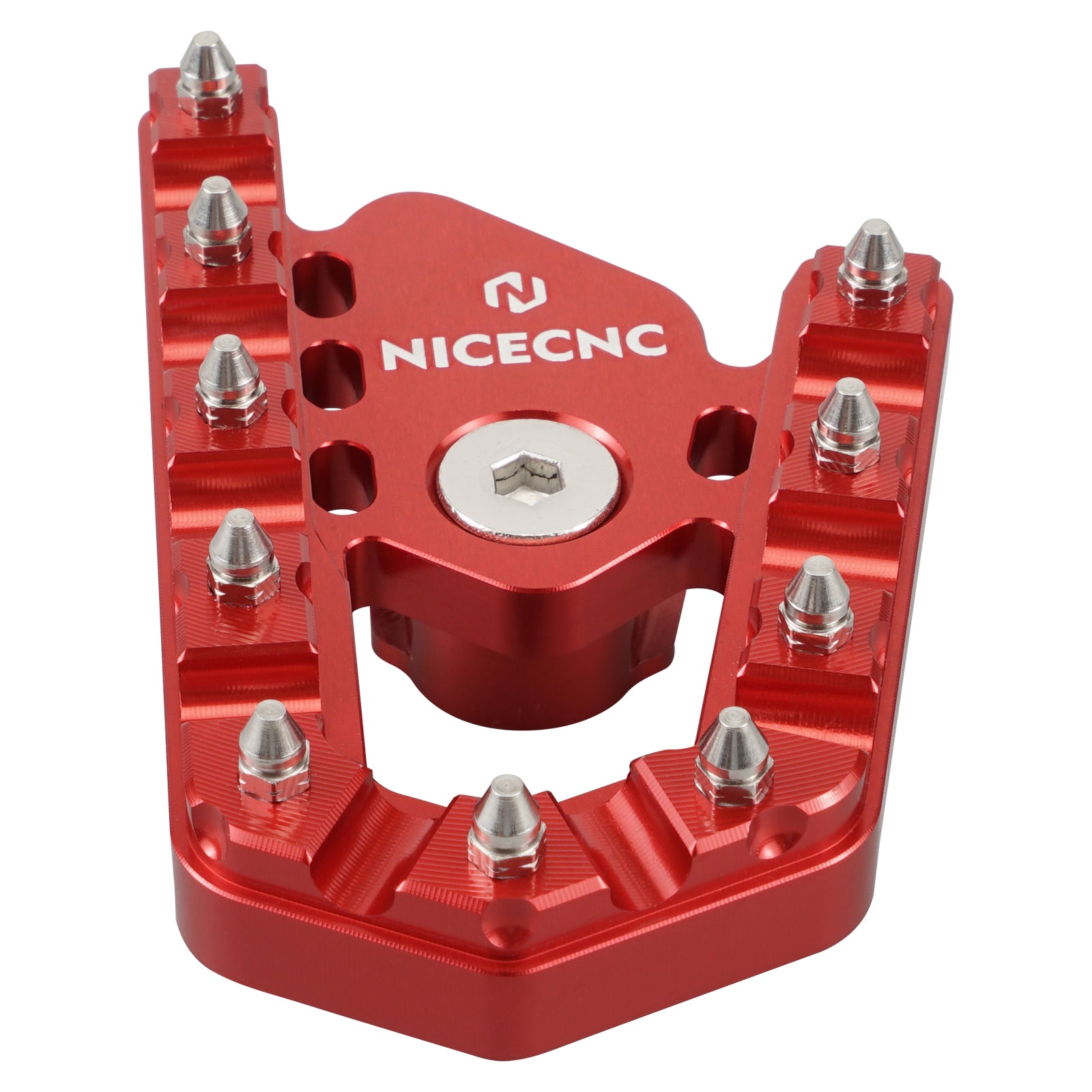 ATV Wide Rear Brake Pedal Lever Extender Tip Pad For Yamaha Blaster 200