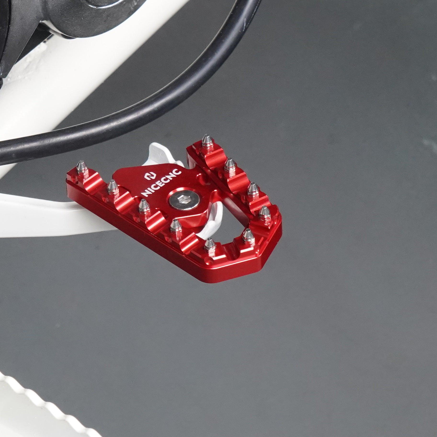 ATV Wide Rear Brake Pedal Lever Extender Tip Pad For Yamaha Blaster 200