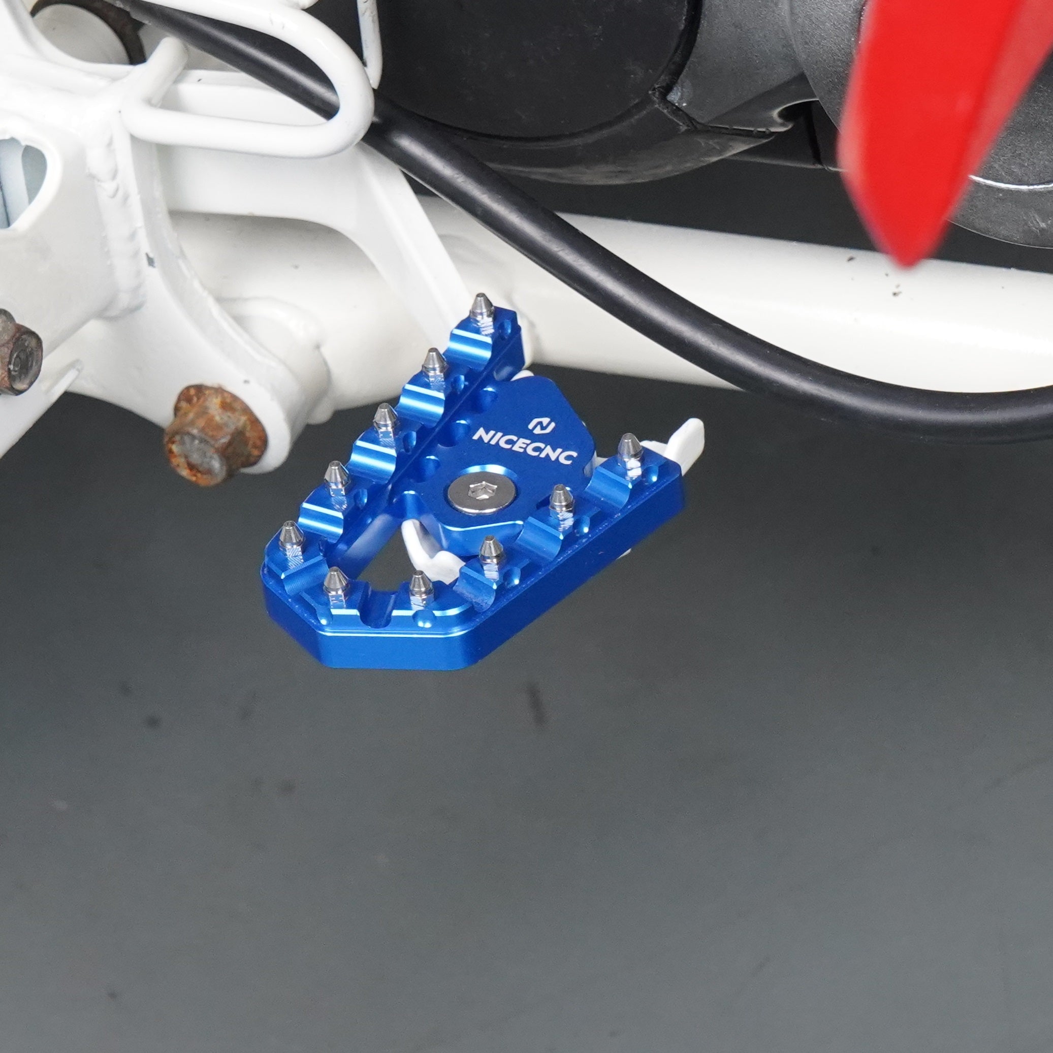 ATV Wide Rear Brake Pedal Lever Extender Tip Pad For Yamaha Blaster 200