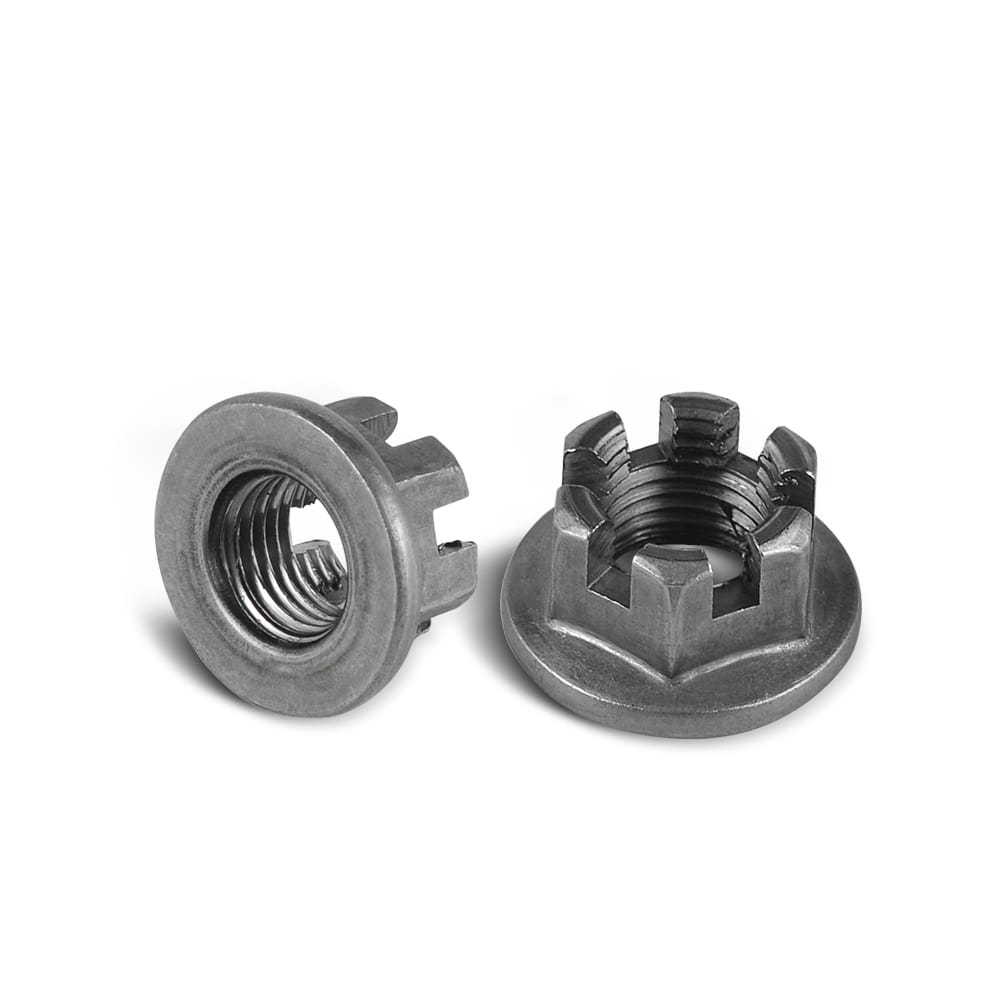 M14*1.5 Front Axle Wheel Castle Crown Nut For Yamaha Banshee Warrior 350cc Blaster 200