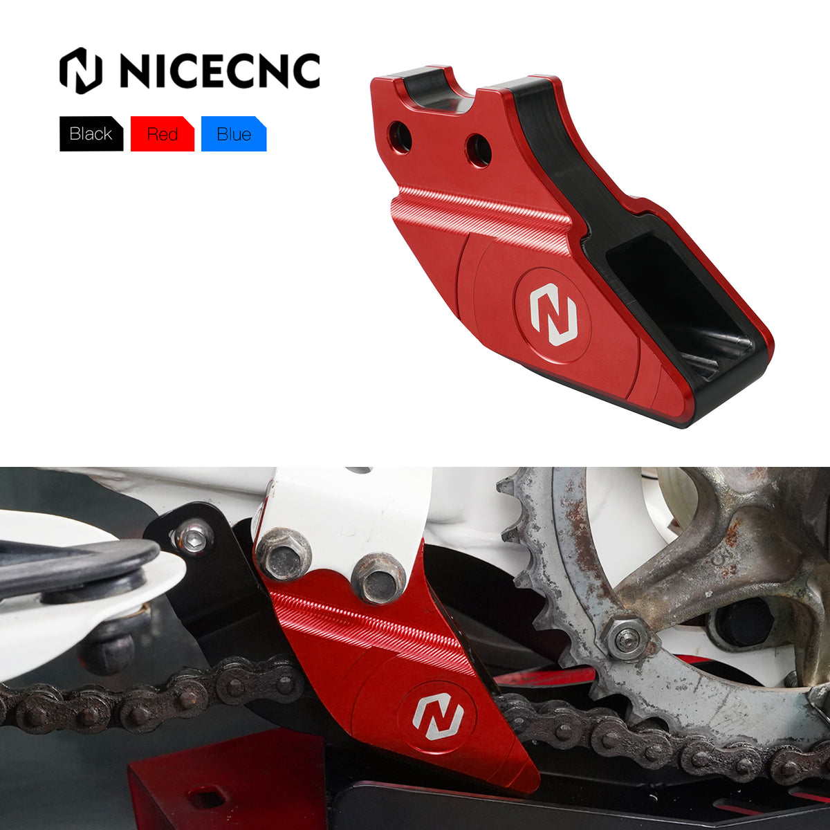 Rear Support Chain Roller Guide Silder For Yamaha Blaster Warrior Raptor 350