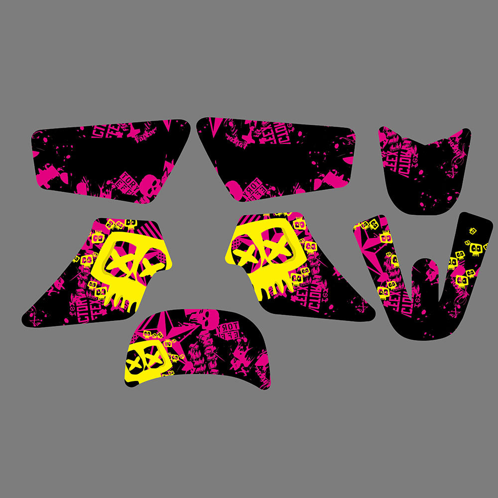 Team Graphics Decals Fender Stickers For Yamaha PW50 All Years