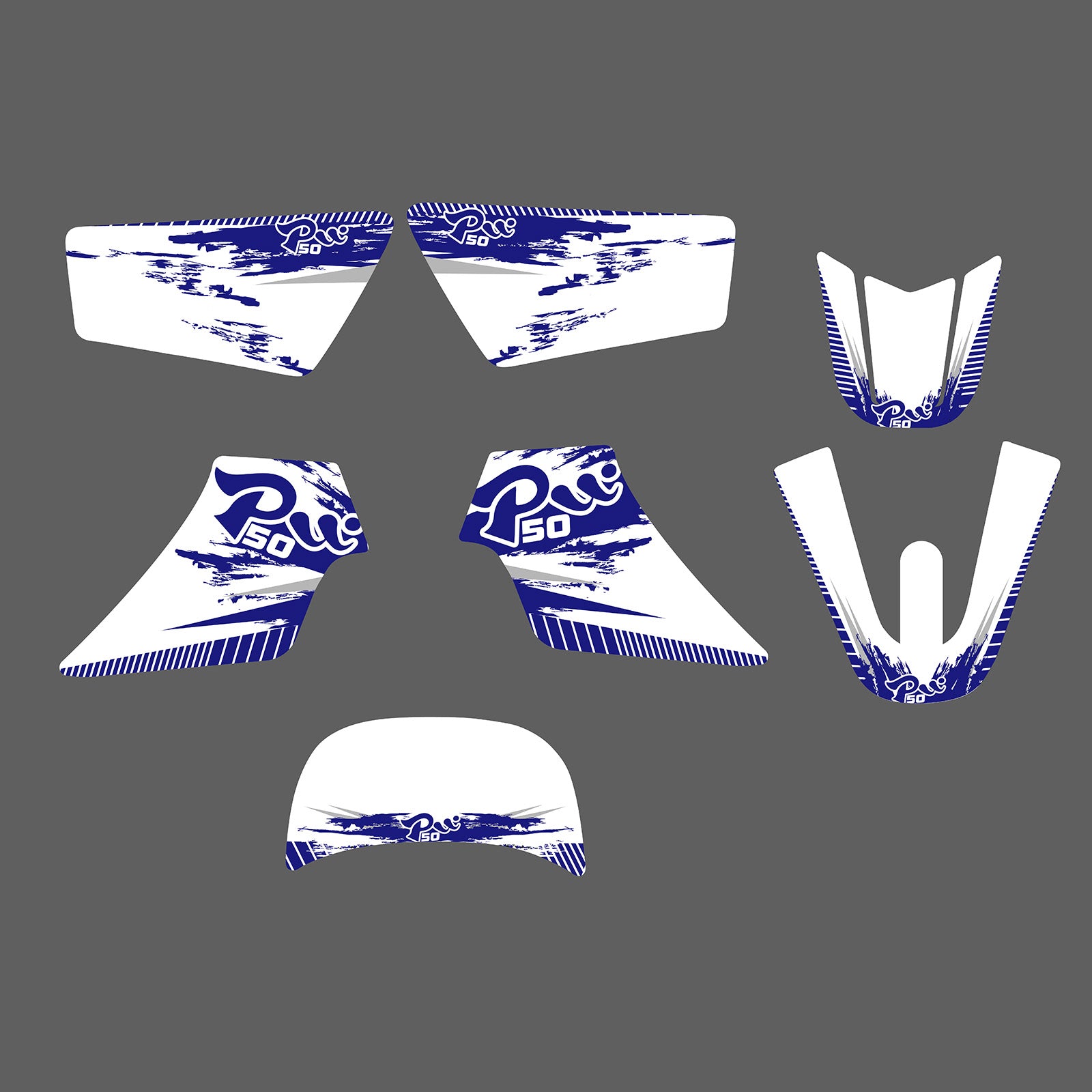 Motorcycle Decal Stickers Full Graphic For YAMAHA PW50 ALL YEARS