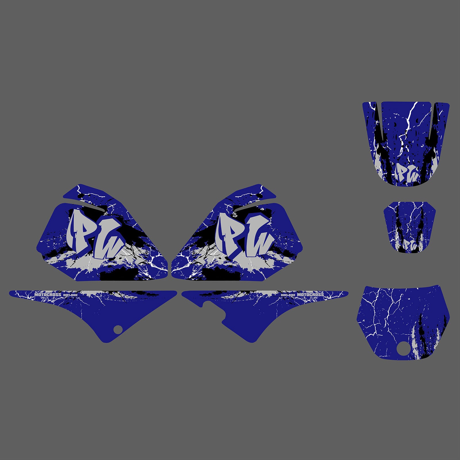 Motorcycle Full Graphic Decals Stickers Set For YAMAHA PW80 ALL YEARS