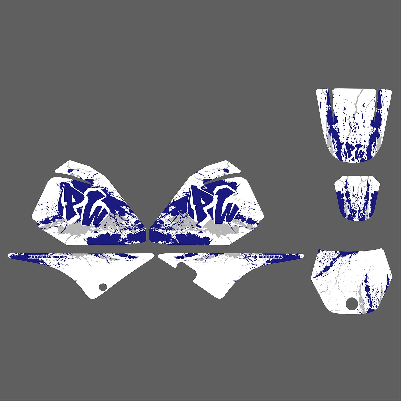 Motorcycle Full Graphic Decals Stickers Set For YAMAHA PW80 ALL YEARS