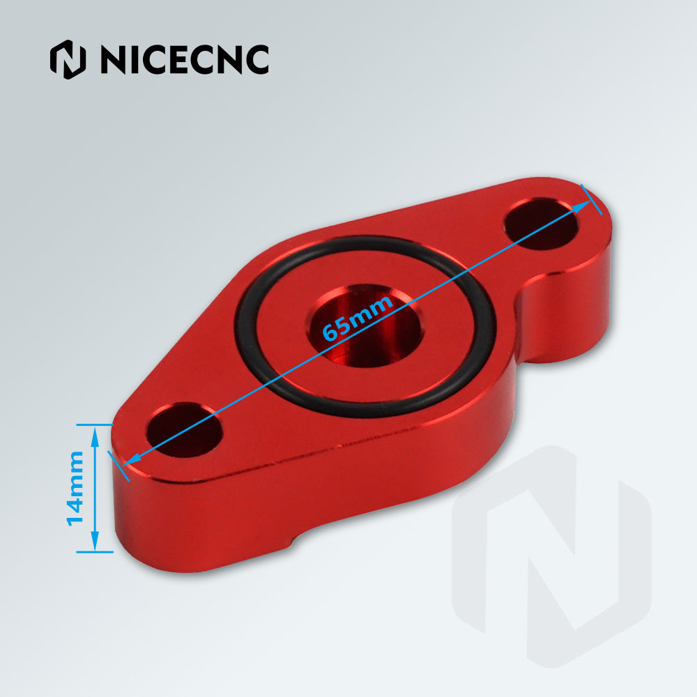 ATV Rear Caliper Parking Brake Block Off Plate For Yamaha Raptor 700 2013-2023