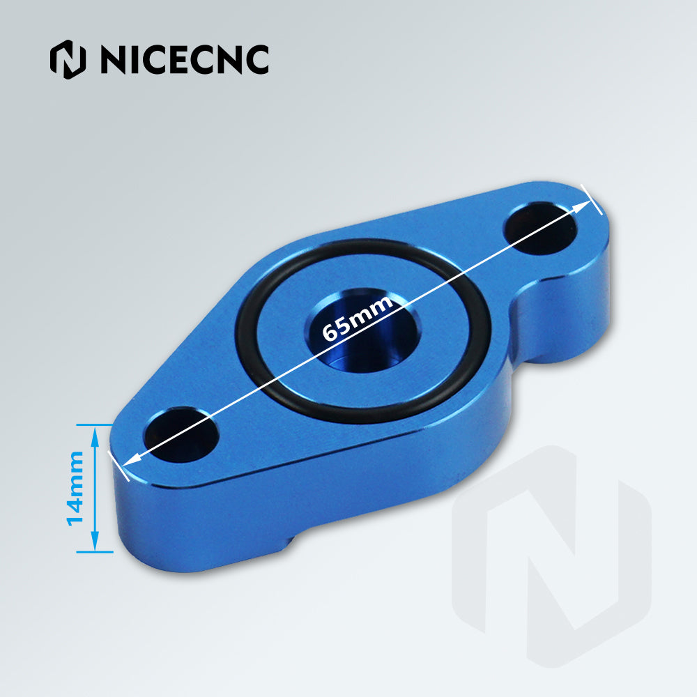 ATV Rear Caliper Parking Brake Block Off Plate For Yamaha Raptor 700 2013-2023