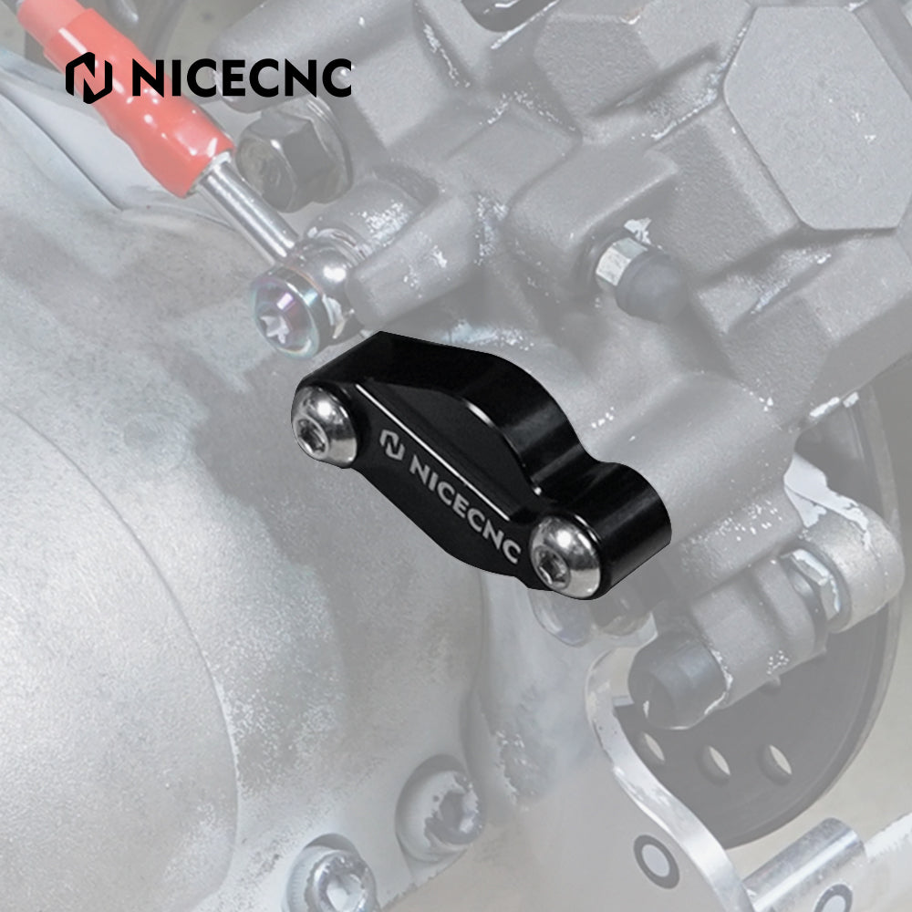 ATV Rear Caliper Parking Brake Block Off Plate For Yamaha Raptor 700 2013-2023