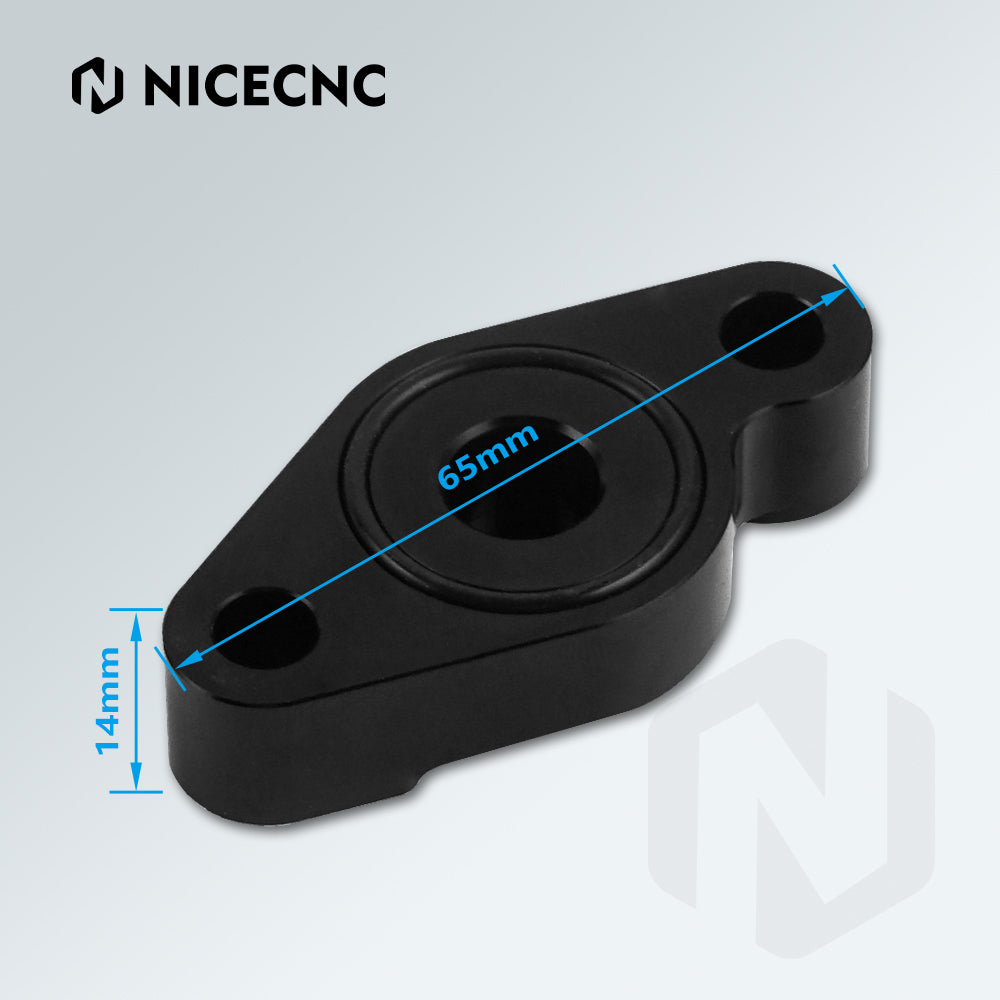 ATV Rear Caliper Parking Brake Block Off Plate For Yamaha Raptor 700 2013-2023