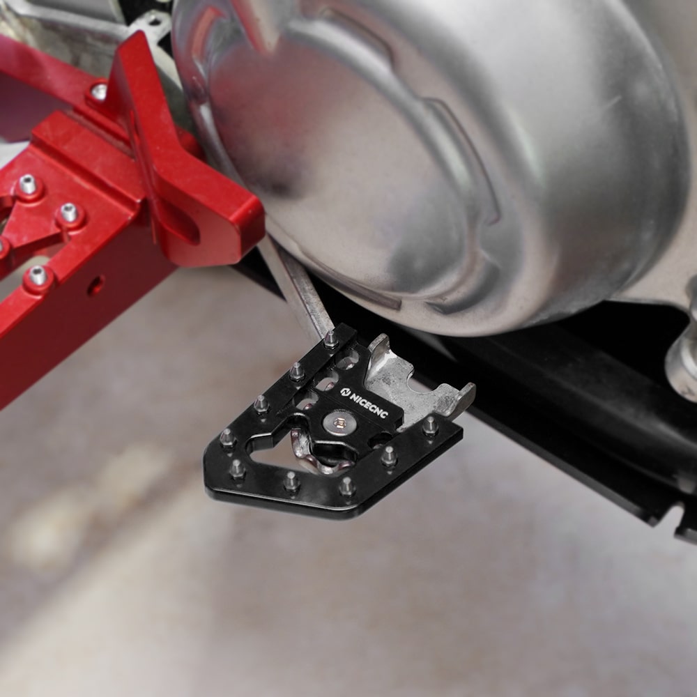 ATV Rear Brake Pedal Lever Extender Plate Tip For YAMAHA RAPTOR 700 2013-2024