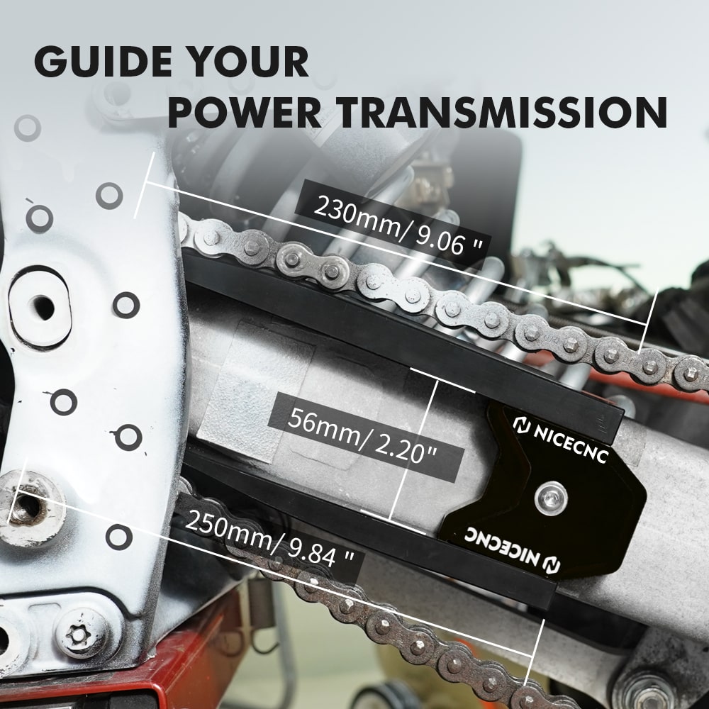 ATV Rear Swingarm Chain Guide Slider Guard For Yamaha Raptor 700 700R 2006-2026