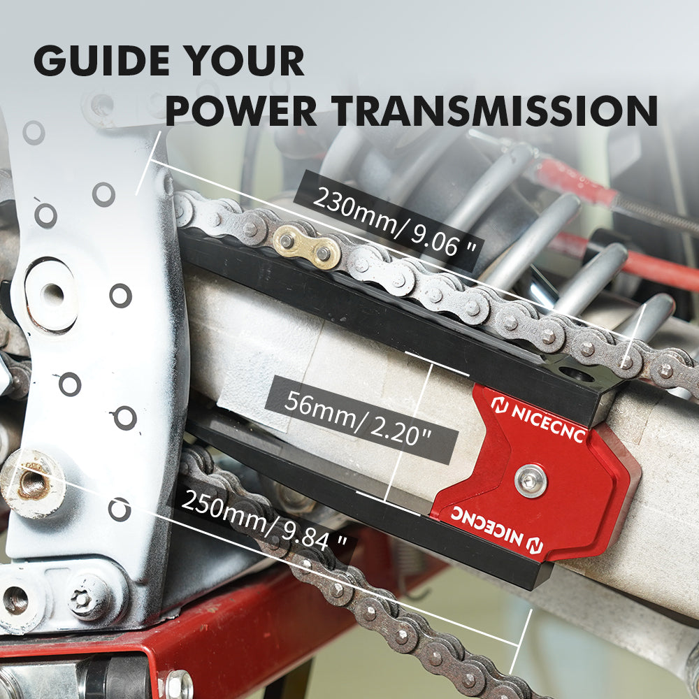 ATV Rear Swingarm Chain Guide Slider Guard For Yamaha Raptor 700 700R 2006-2026