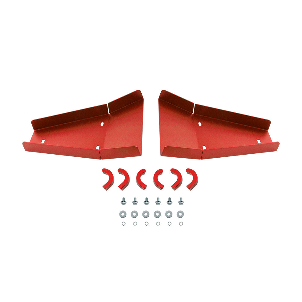 Pair ATV Front A-Arm Guards Skid Plate Covers For Yamaha Raptor 700 2006-2024