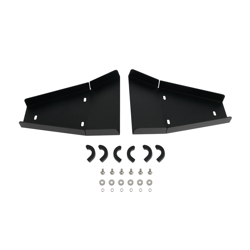 Pair ATV Front A-Arm Guards Skid Plate Covers For Yamaha Raptor 700 2006-2024
