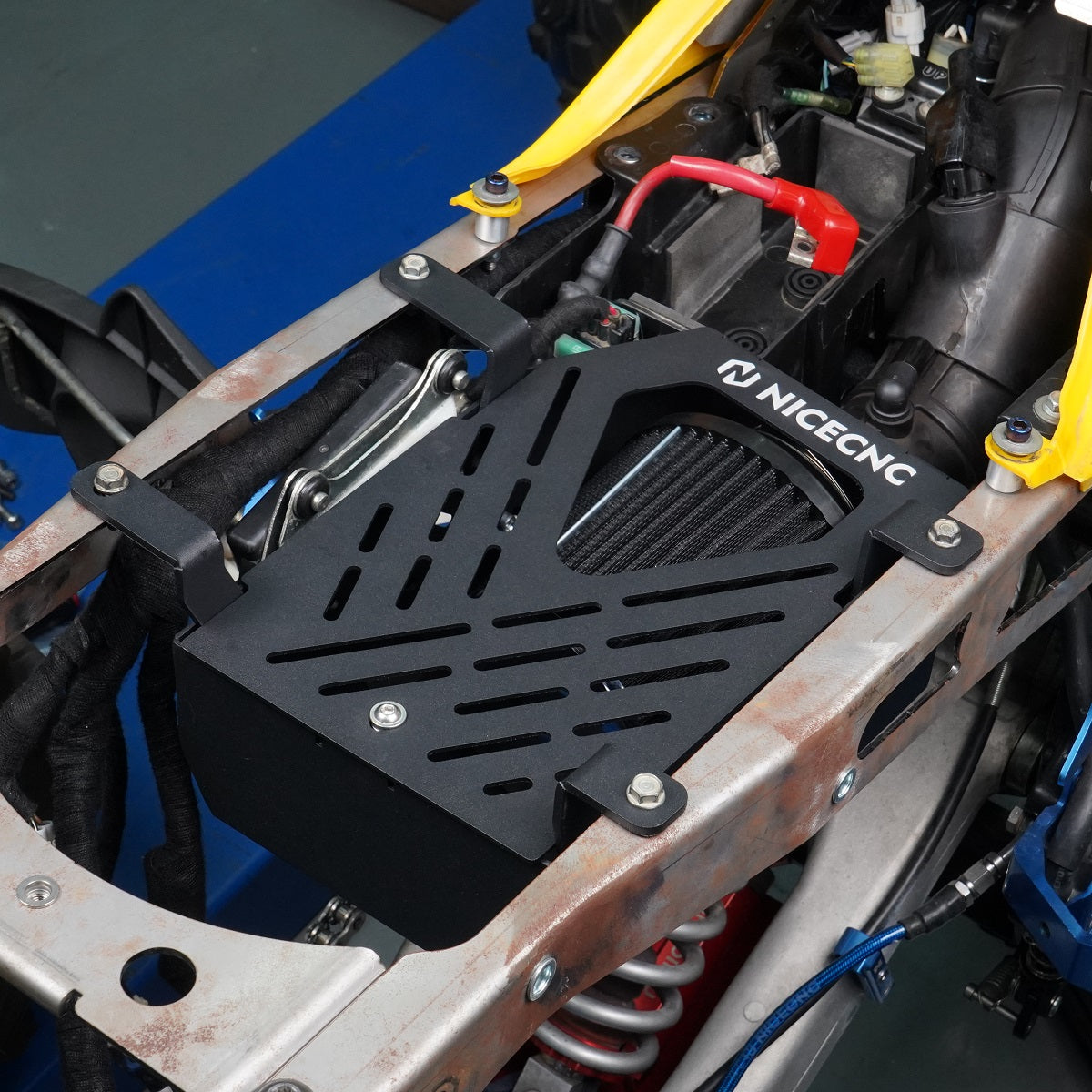 ATV Intake System Filter Kit Air Cleaner Case Airbox Filter For Yamaha Raptor 700 2006-2024