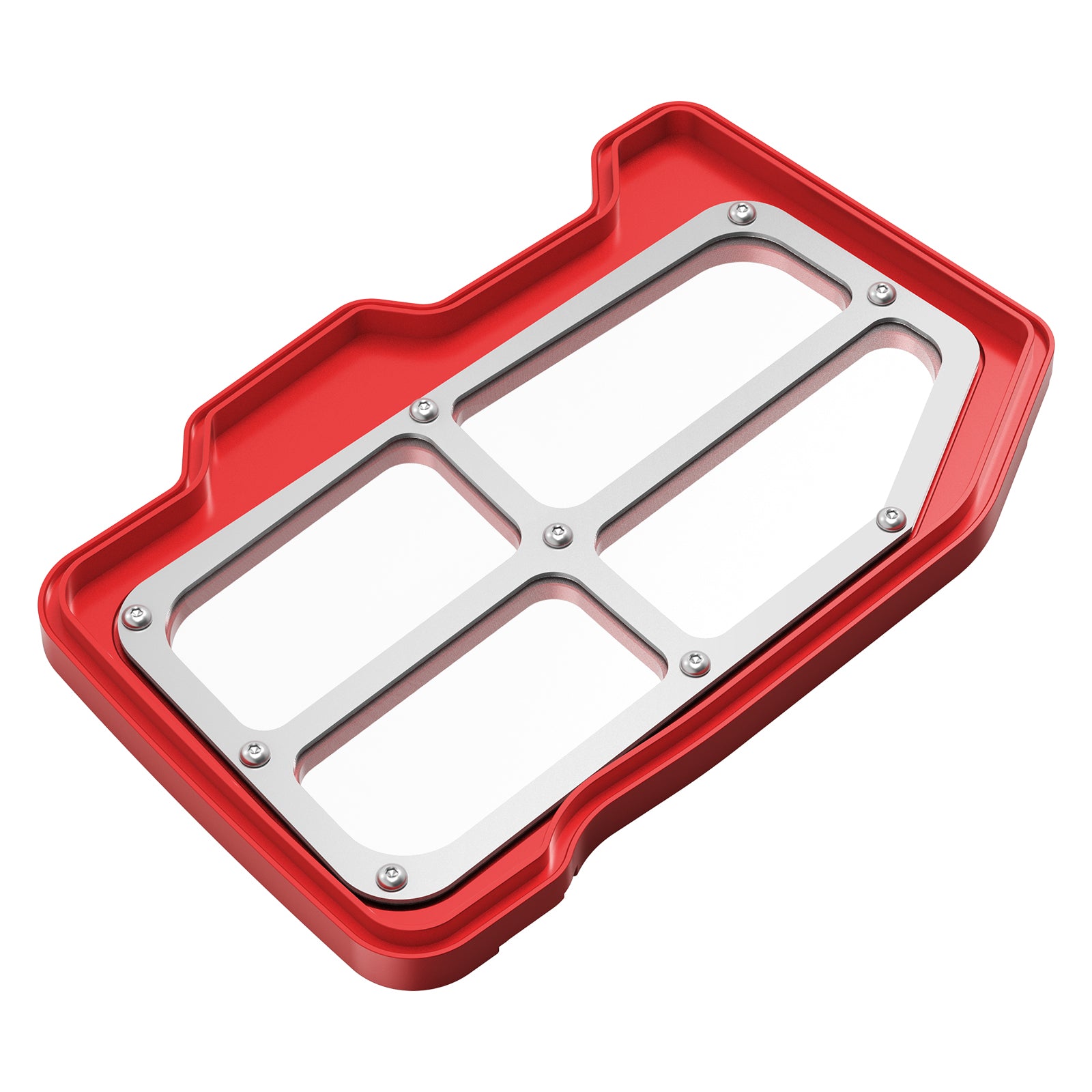 ATV High-Flow Air Filter Intake Cleaner Airbox Lid Cover Kit For Yamaha Raptor 700 R