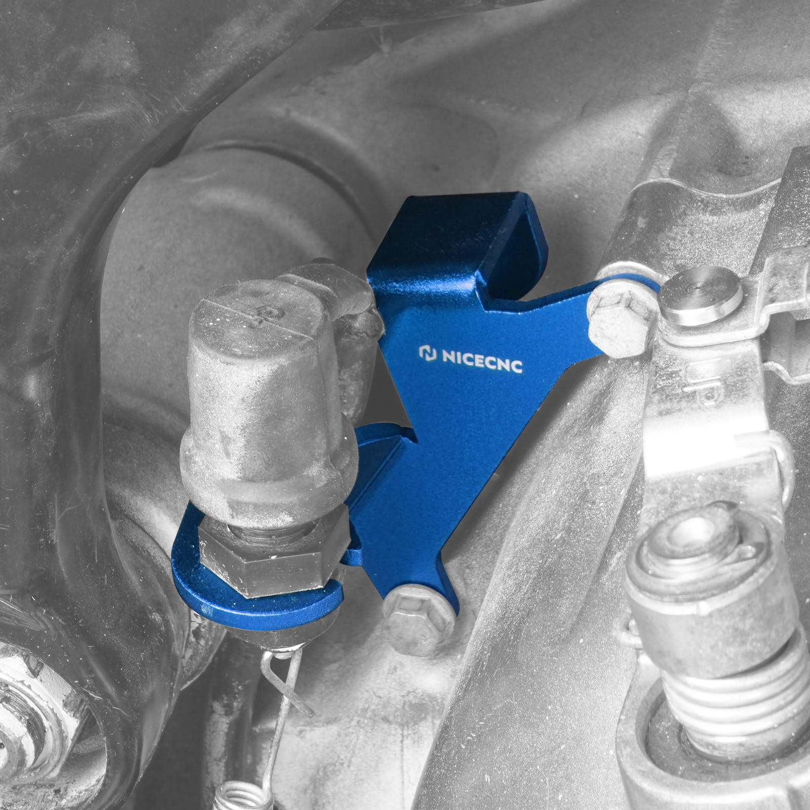 ATV Crankcase Cover Holder Brake Line Clamp For Yamaha Raptor 700 700R 2006-2026