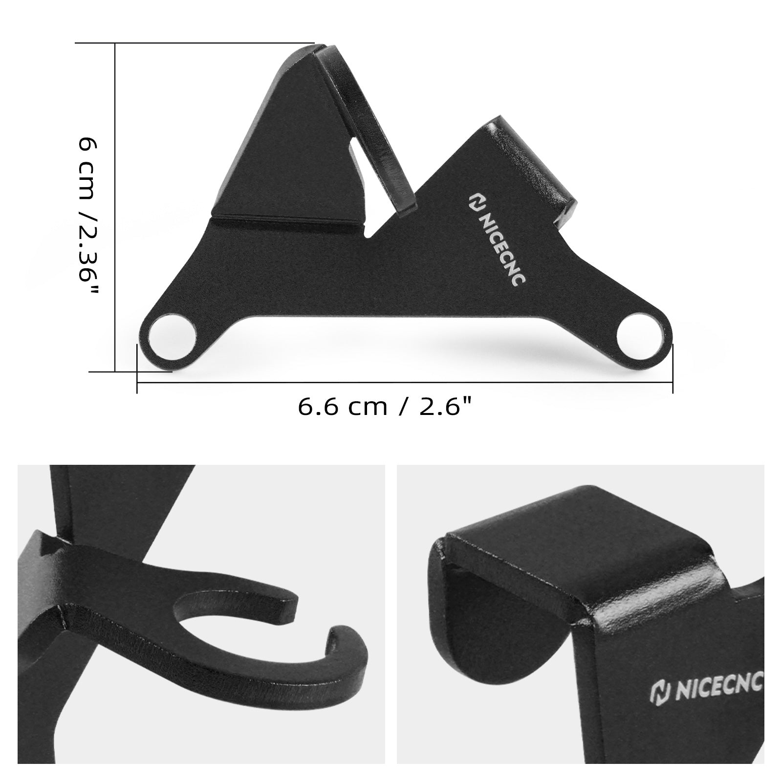 ATV Crankcase Cover Holder Brake Line Clamp For Yamaha Raptor 700 700R 2006-2026