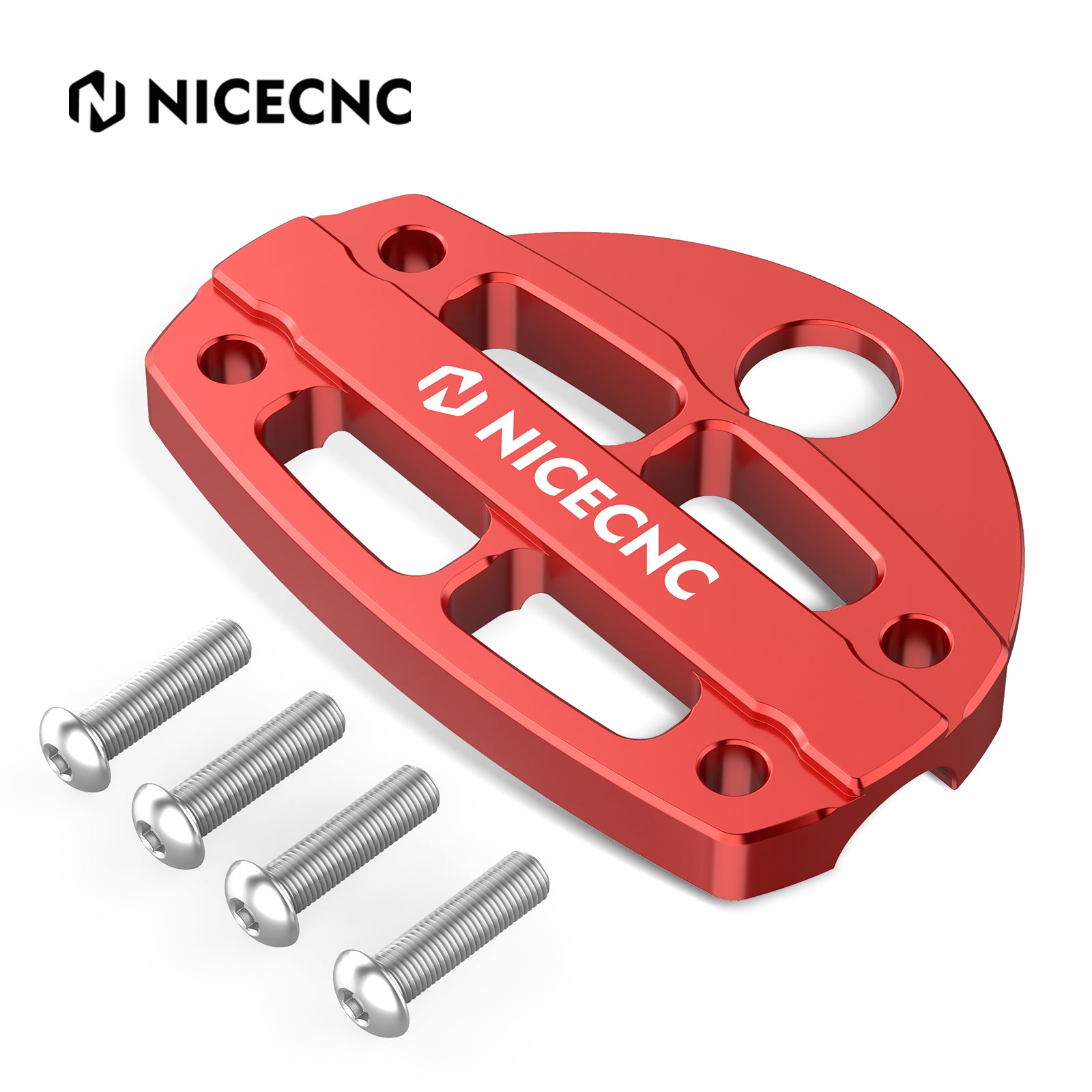 ATV Handlebar Mounting Clamp w/Key Guard For Yamaha Raptor 700 700R 2006-2026