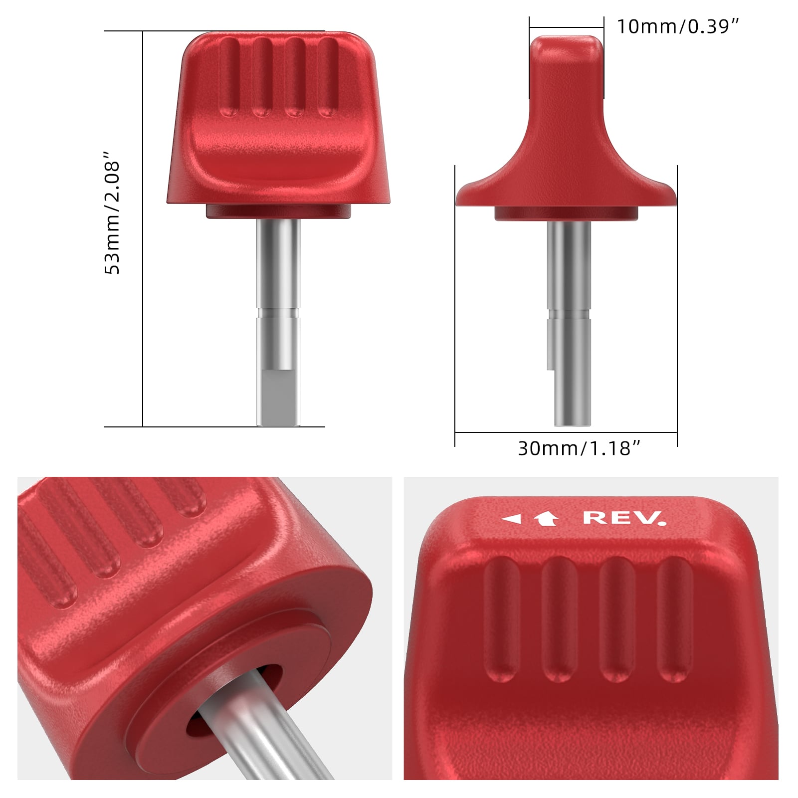 ATV Reverse Cable Knob Switch Repair Plate Cover For Yamaha Raptor 700 700R