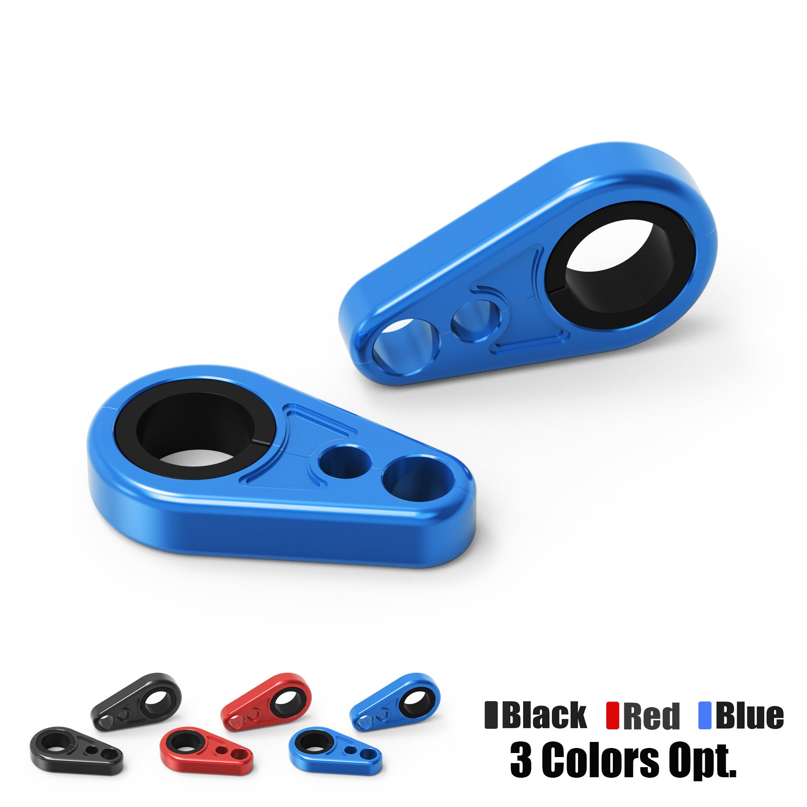 ATV Pair A-Arm Brake Line Cable Clamps For Yamaha Banshee 350 Blaster 200