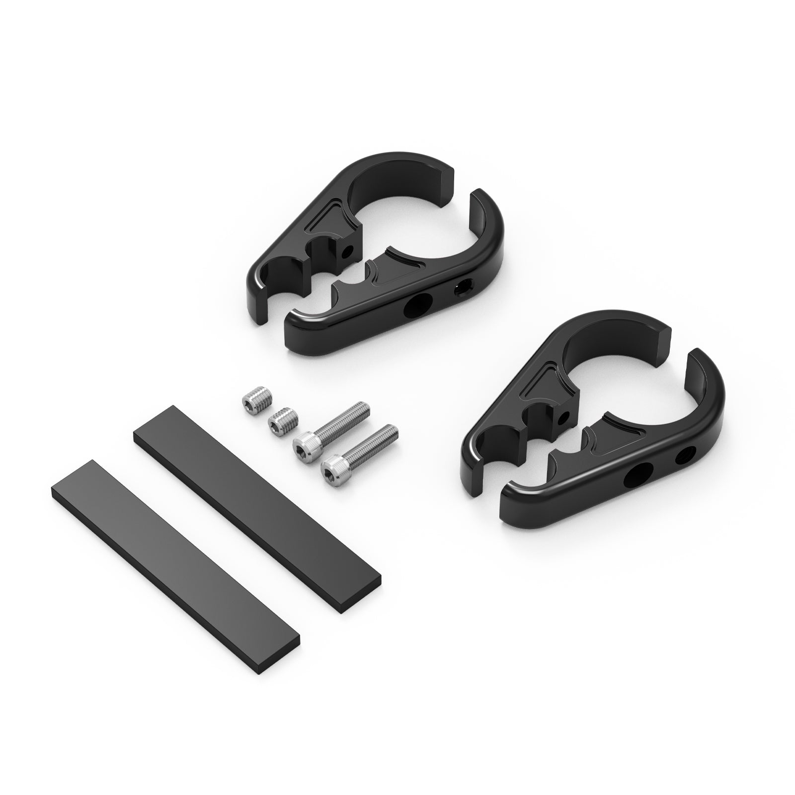 ATV Pair A-Arm Brake Line Cable Clamps For Yamaha Banshee 350 Blaster 200