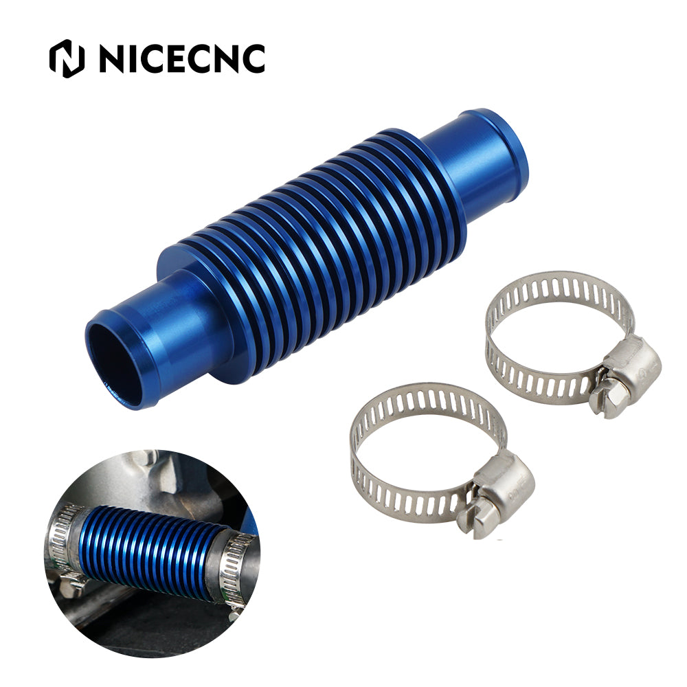 Inline Super Cooler Radiator Hose Clamp For Yamaha Raptor 700 Blaster 200 YFZ450R Honda TRX450R
