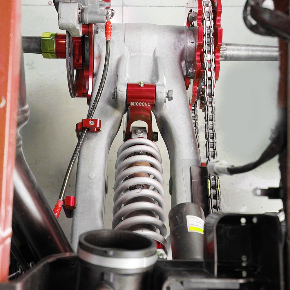 ATV Rear Arm Linkage Knuckle 0"-4" Lowering For Yamaha Raptor 700 700R 2013-2026