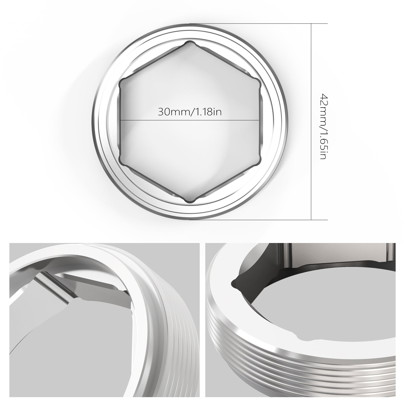 ATV Steering Stem Bearing Holder For Yamaha Raptor Grizzly Kodiak 700 YFZ450R