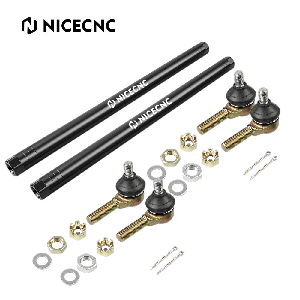 ATV Upgraded Tie Rods Ball Joints Ends Kit For Yamaha Raptor 700 2006-2025