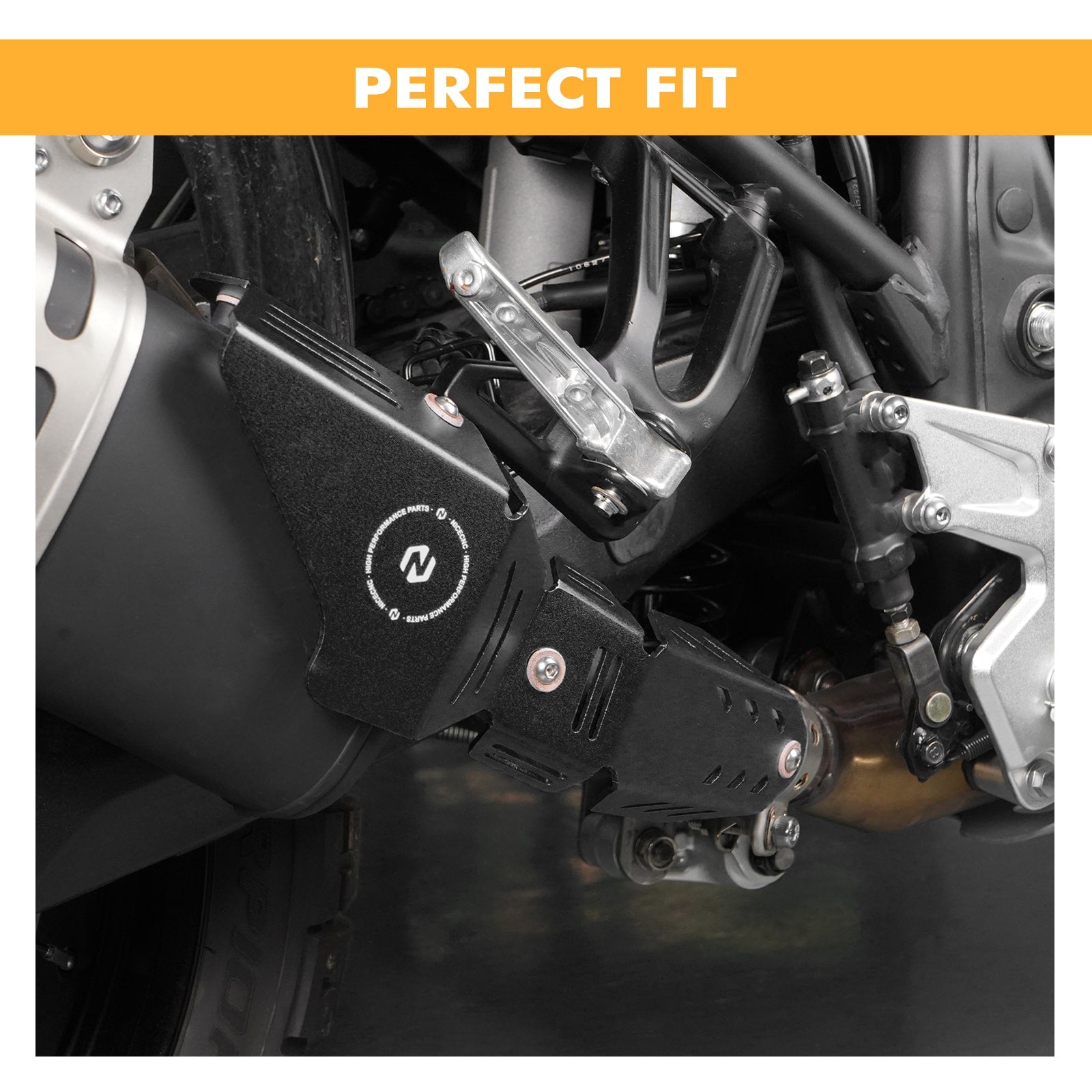 Exhaust Pipe Heat Shield Guard Cover For Yamaha Tenere 700 /XTZ 700 2019-2023