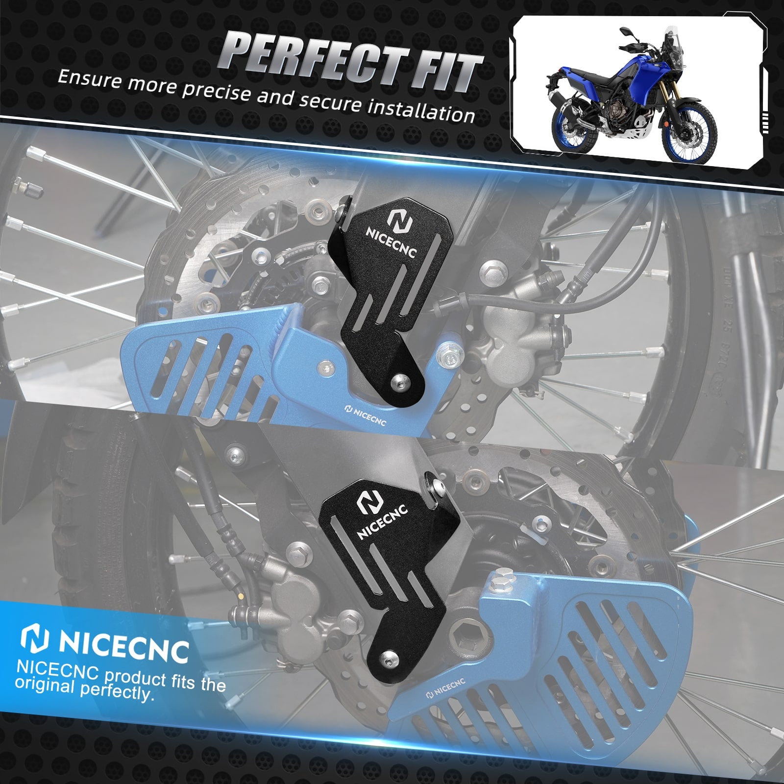 Fork Guard Protectors For Yamaha Tenere 700 /XTZ700 2019-2024