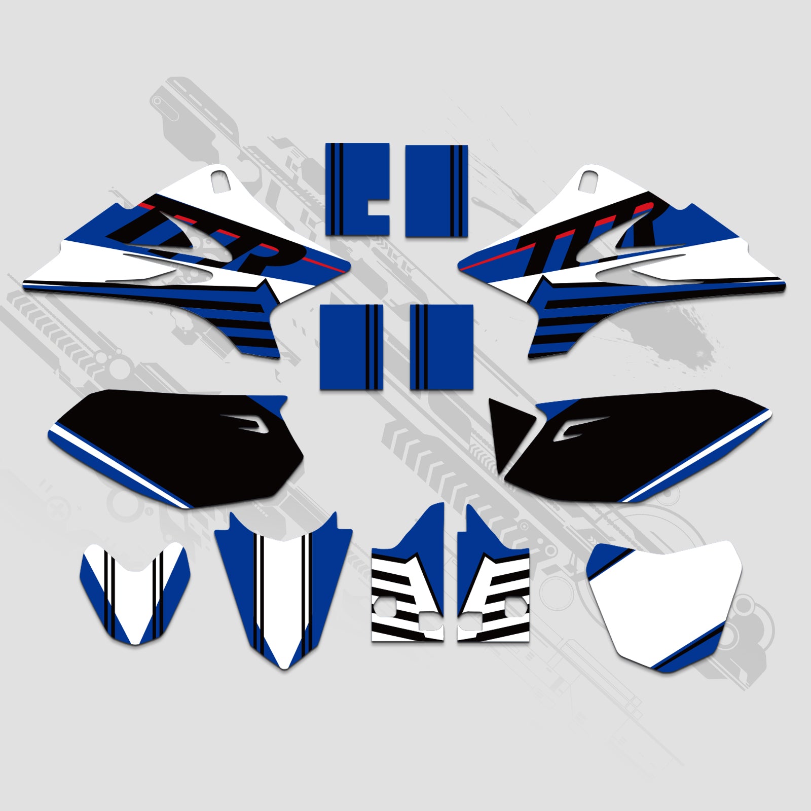 Motorcycle Full Graphics Decals Stickers Kit For YAMAHA TTR50 2006-2015