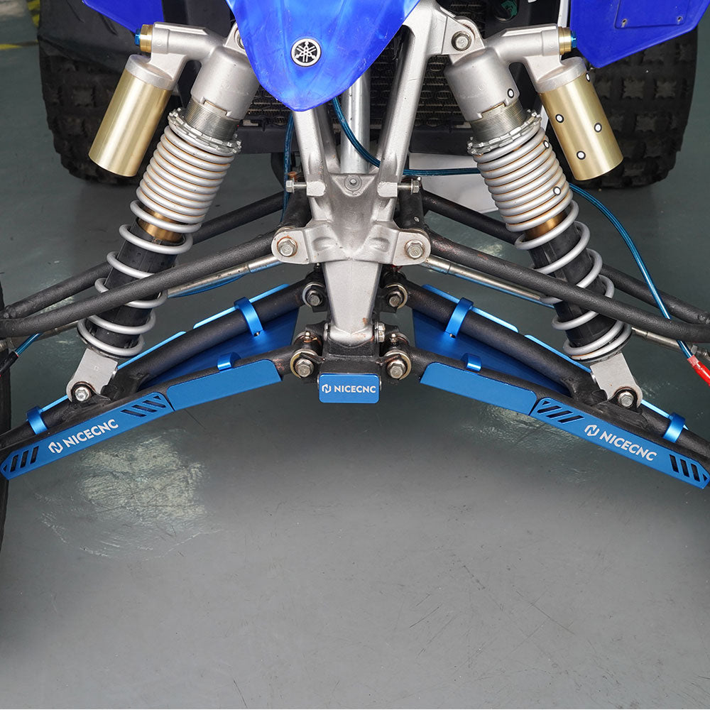 ATV Front A-Arm Cover Guards Skid Plate For Yamaha YFZ450R 2009-2024