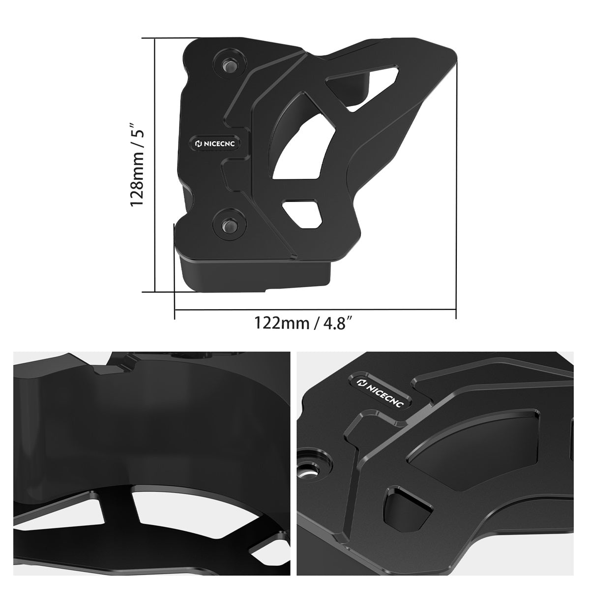 ATV Engine Case Saver Chain Guide Guard+ Folding Shift Lever For Yamaha YFZ450R