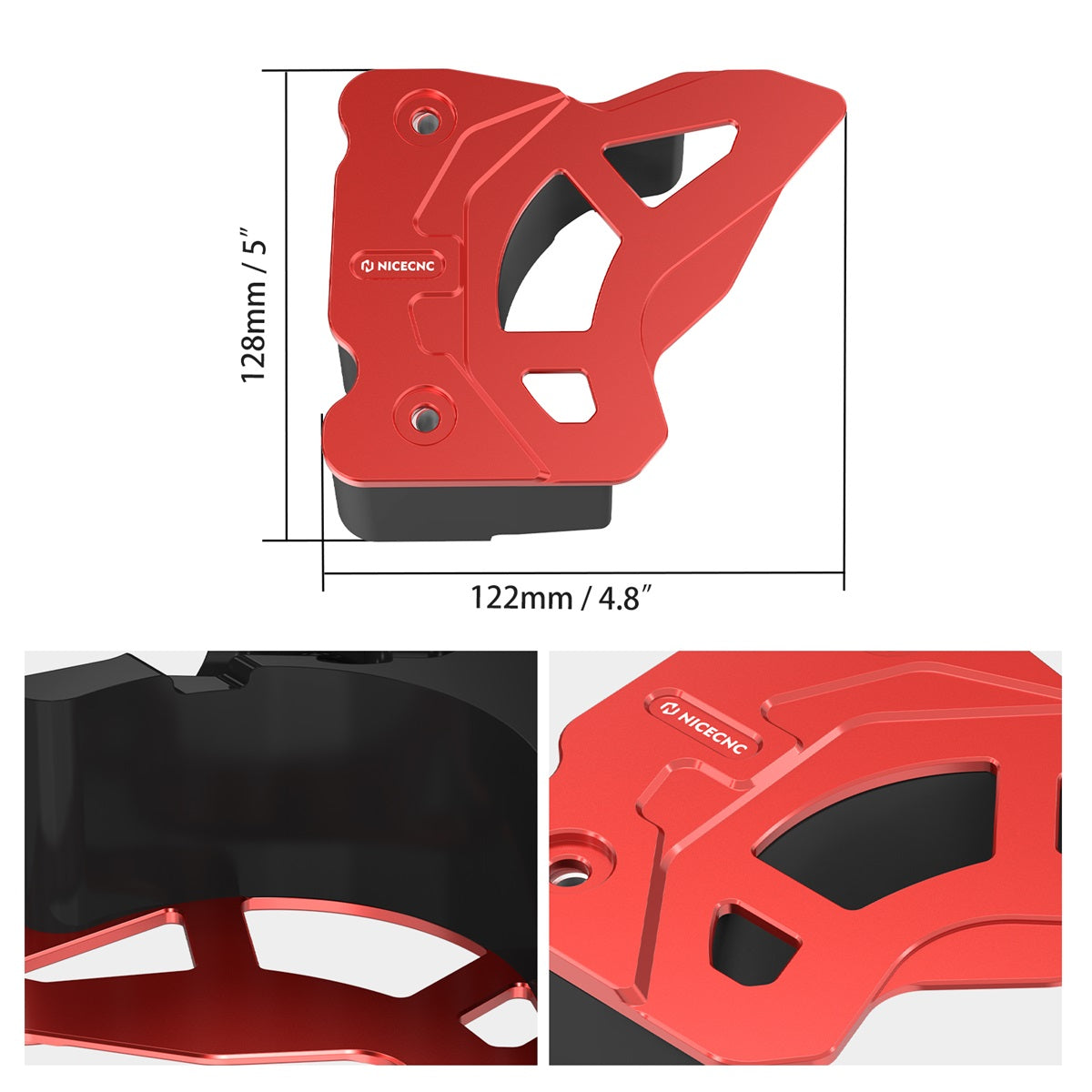 ATV Engine Case Saver Chain Guide Guard+ Folding Shift Lever For Yamaha YFZ450R