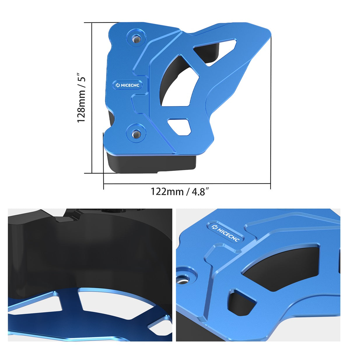 ATV Engine Case Saver Chain Guide Guard+ Folding Shift Lever For Yamaha YFZ450R