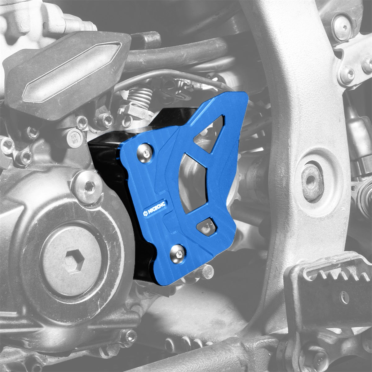 ATV Engine Case Saver Chain Guide Guard+ Folding Shift Lever For Yamaha YFZ450R