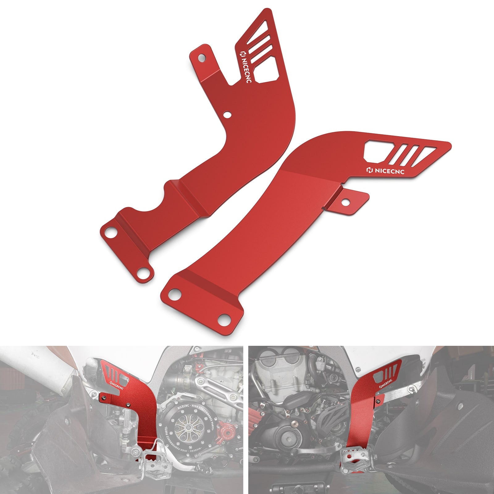 ATV Frame Cover Shield Guards Fairing Protector For Yamaha YFZ450R YFZ450X