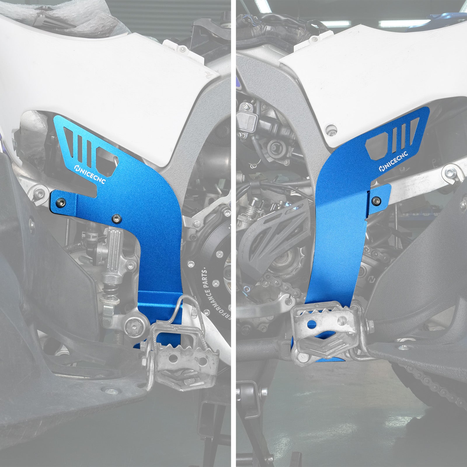 ATV Frame Cover Shield Guards Fairing Protector For Yamaha YFZ450R YFZ450X