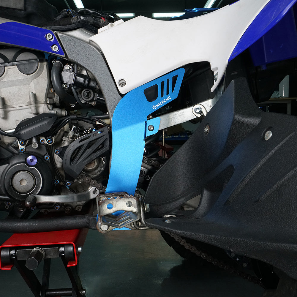 ATV Left + Right Frame Guards Shield Cover Protection For Yamaha YFZ450R