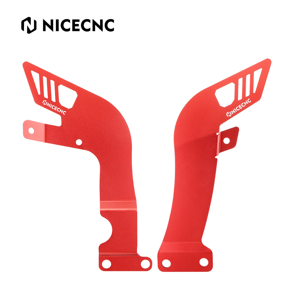 ATV Left + Right Frame Guards Shield Cover Protection For Yamaha YFZ450R