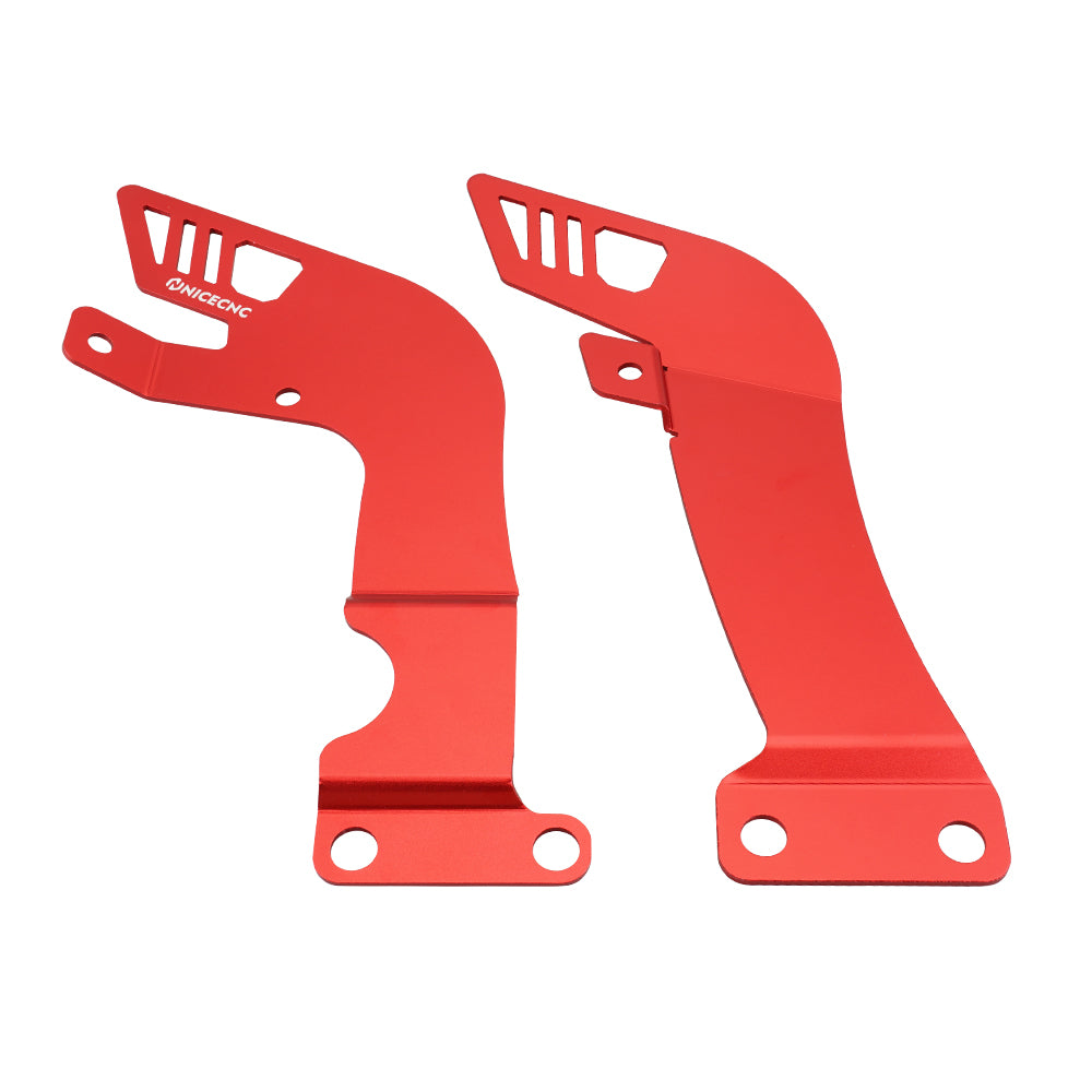 ATV Left + Right Frame Guards Shield Cover Protection For Yamaha YFZ450R