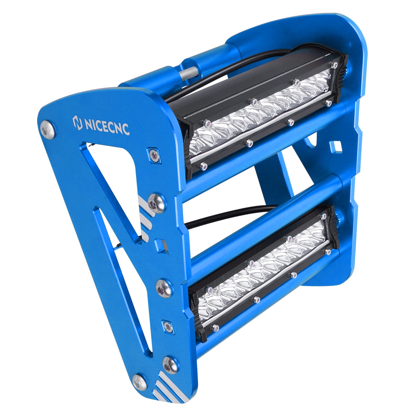 ATV Front Bumper with LED Dual Lights Bar Kit For Yamaha YFZ450R 2009-2024