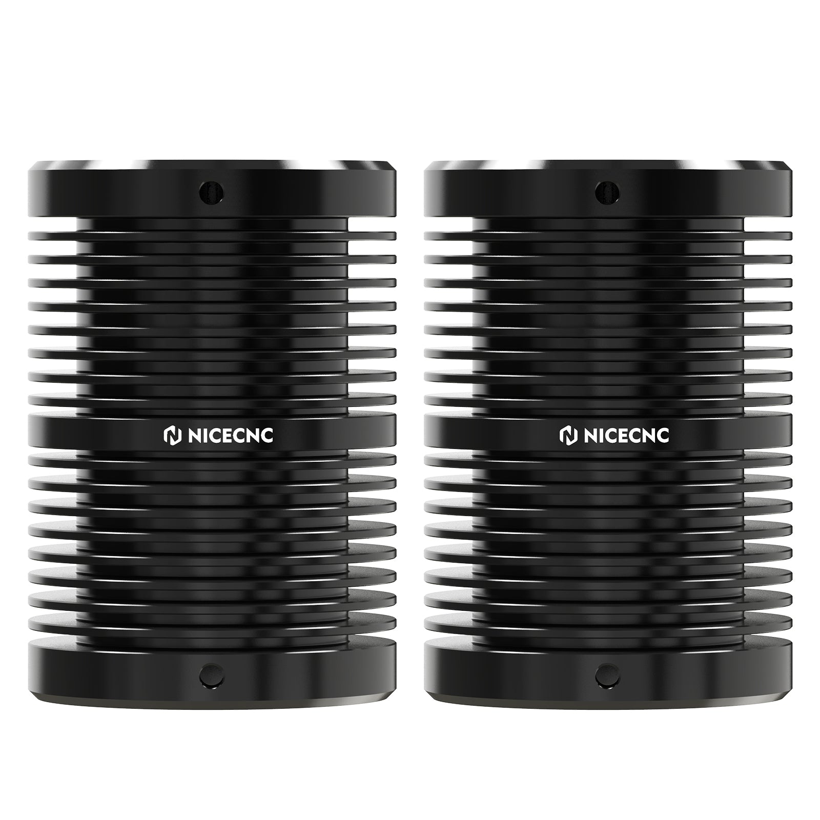 Pair ATV 16Pins Front Shock Absorber Coolers For Yamaha YFZ450R 2009-2024